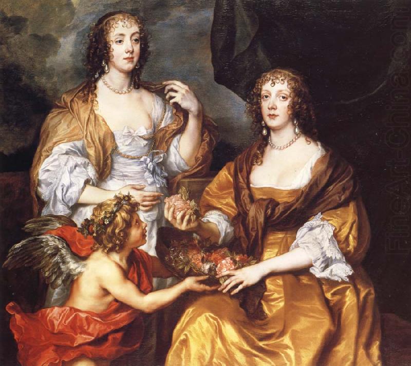 Anthony Van Dyck Lady Elizabeth Thimbelby and Dorothy,Viscountess Andover china oil painting image